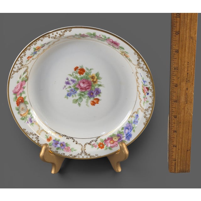 Rosenthal Vintage Seld Bavaria Rosenthal Porcelain Floral "Donatello" Serving Bowl For Sale - Image 4 of 6