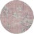 Nicolette Mayer Blossom Fantasia Soft Pink 16" Round Pebble Placemats, Set of 4 For Sale