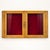 Wooden Wall Display Cabinet with Glass Door, 1980s For Sale - Image 6 of 6
