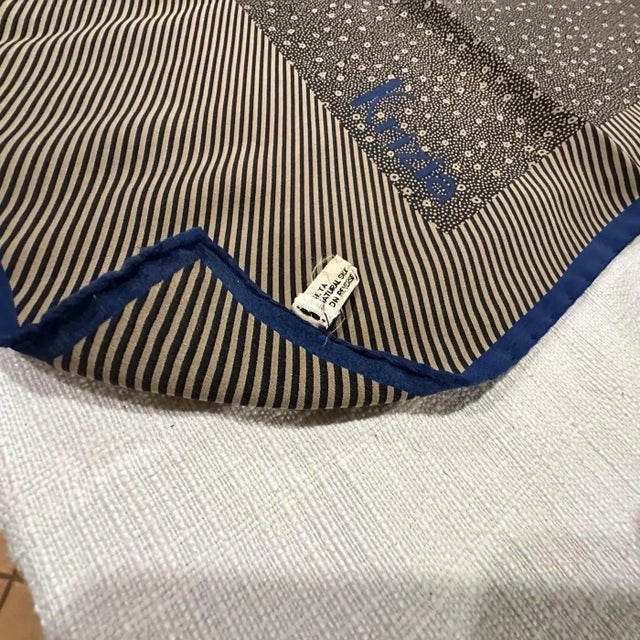 Contemporary 1980s Black Panter Silk Print Scarf by Krizia For Sale - Image 3 of 13