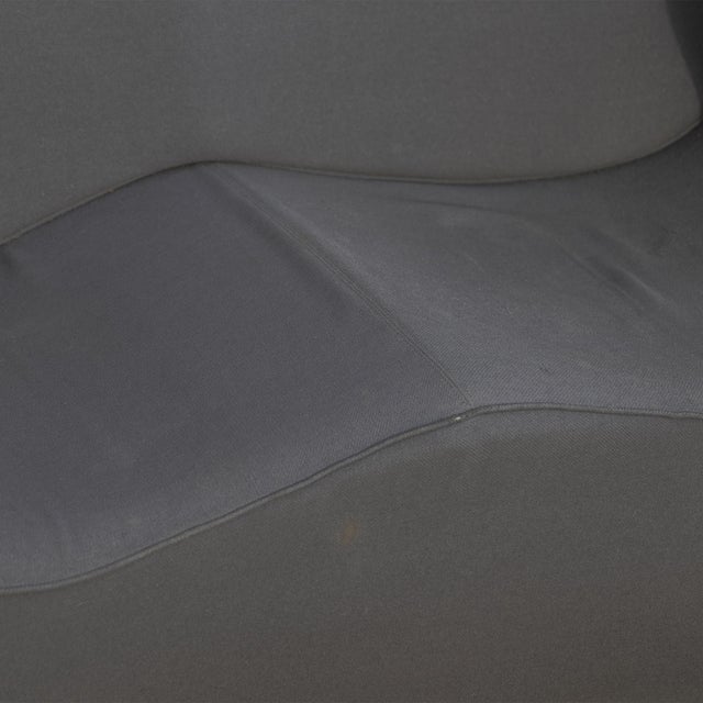 Gray Grey Double Seated Sofa by Ron Arad for Moroso, 1990s For Sale - Image 8 of 14