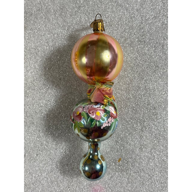 Inge-Glas, Mackenzie Child, and Christopher Radko Christmas Ornaments, Set of 20 For Sale - Image 11 of 12