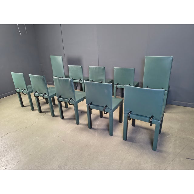 Arcadia Dining Chairs by Paolo Piva for B&B Italia, 1980s, Set of 10 For Sale - Image 13 of 16