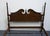 Late 20th Century Ethan Allen Georgian Court Collection Solid Cherry Traditional Style Queen Size Four Poster Bed 11-5654 For Sale - Image 5 of 9
