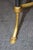 Metal 1940's French Marble Top Bronze Ormolu Mounted End Table Manner of Weisweiller For Sale - Image 7 of 10