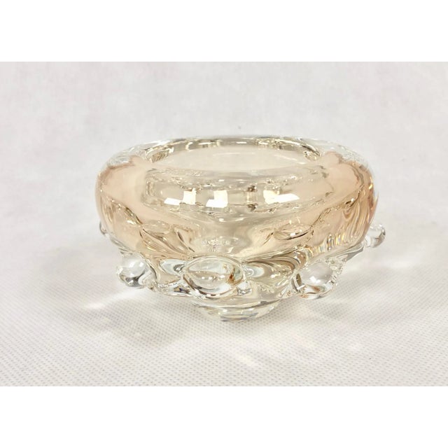 Art Glass Bowl by Josef Hospodka for Chribska Sklarna, 1960s For Sale - Image 3 of 7