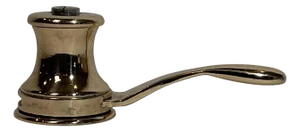 Brass Sailboat Tensioner Winch with Lever Handle