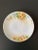 A beautiful Bavarian porcelain plate or dish with daisies design and gold rim, circa early 20th century, Germany, Europe....