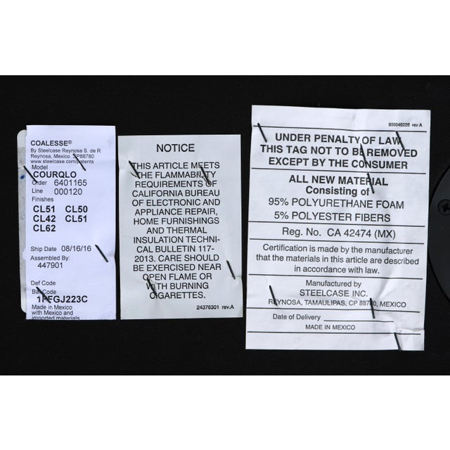 Modern Patricia Urquiola for Coalesse Hosu Lounge Chairs With Ottoman - A Pair For Sale - Image 18 of 18