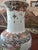 A double stamped antique chinese porcelain vase ( guaranteed over 75 years old chinese handpainted with authentic rouge...