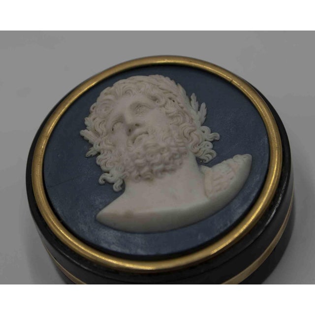 Vintage Box with Portrait, Late 19th Century For Sale - Image 4 of 5