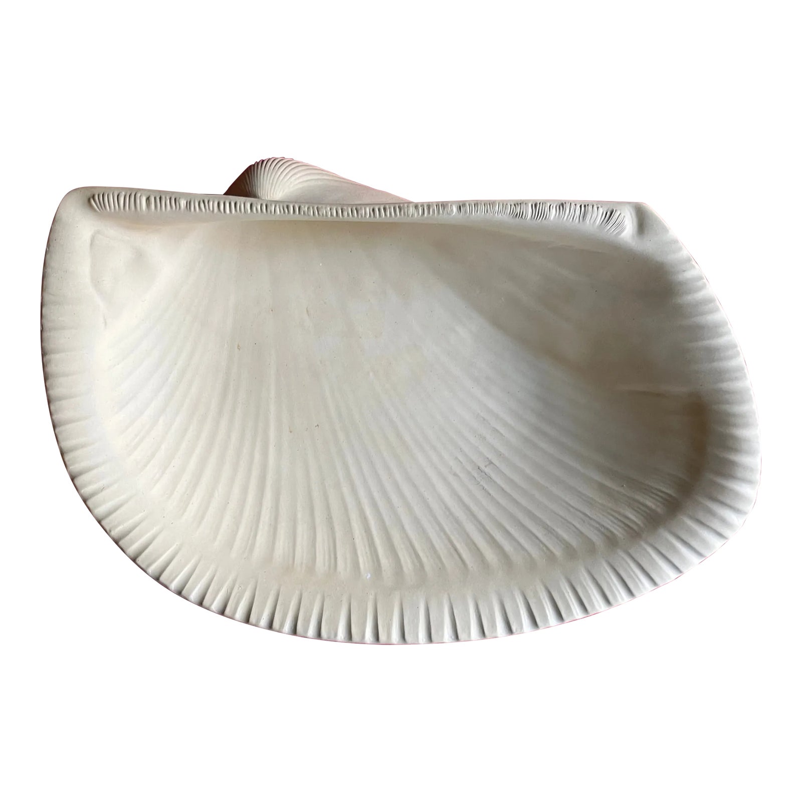 Antique Early 19th Century Wedgwood Cane Ware Clam Sea Shell Dish or ...