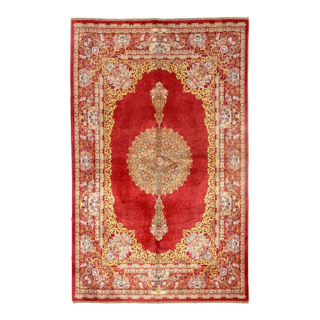 Pasargad DC Exquisite Design Paris Palace Fine Power Loom V.Silk Rug For Sale