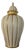 Thomas Rosenthal Baluster Vase With Lid and Gold Trim. For Sale