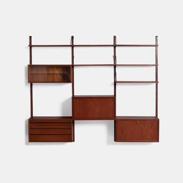 Royal System in Teak by Poul Cadovius for Cado, 1960s, Set of 14 For Sale - Image 11 of 12