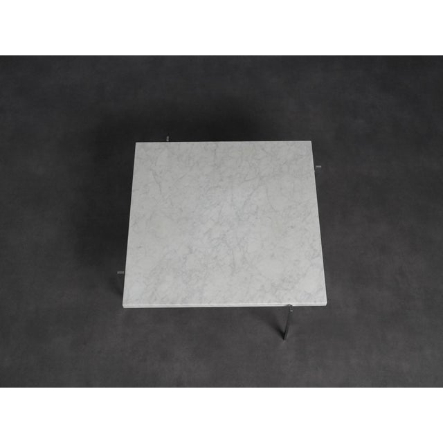 1990s Rolled Marble Coffee Table by Poul Kjaerholm for Fritz Hansen, Denmark, 1990s For Sale - Image 5 of 11