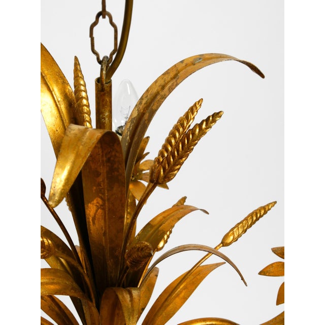 Vintage Gold-Plated Metal Chandelier from Hans Kögl, 1970s For Sale - Image 13 of 18
