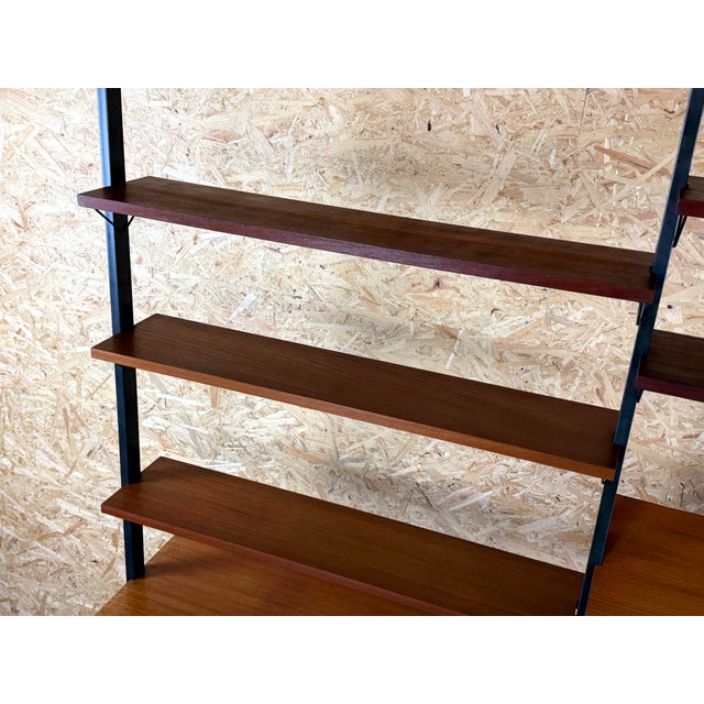 Vintage Swedish Teak Shelving System Wall Unit by Olof Pira, 1960s For Sale - Image 10 of 18