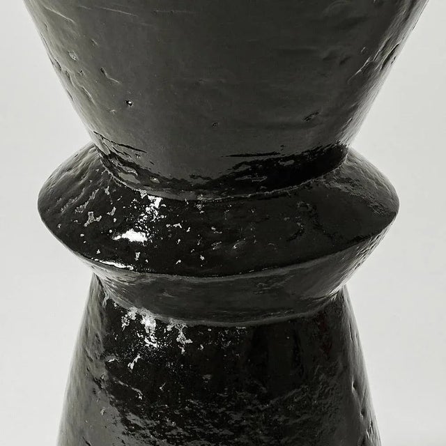 Black Pawn Side Table by Perler For Sale - Image 6 of 9