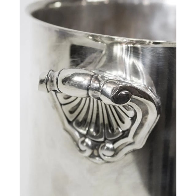 Vintage Champagne Cooler and Ice Bucket from Christofle Ormesson For Sale - Image 3 of 9