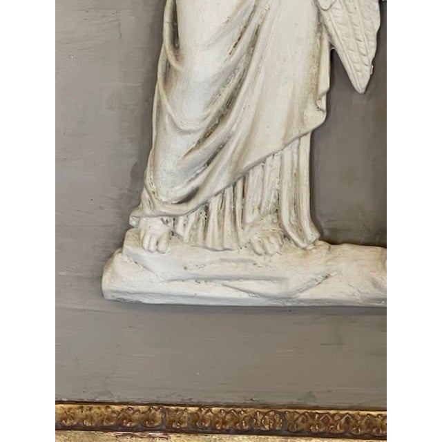 19th C. French Neoclassical Trumeau Mirror For Sale - Image 14 of 14