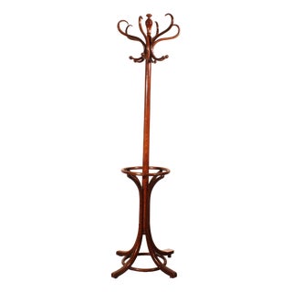 Early 20th Century Art Nouveau Parrot Coat Rack For Sale