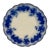 Flow Blue W. H. Grindley & Co England "Clarence" Made in England Plate For Sale