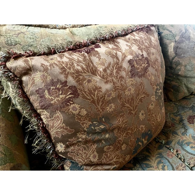 Vintage Exquisite Carol Hicks Bolton and E J Victor Exquisite Sofa With Pillows Excellent Condition For Sale - Image 12 of 18