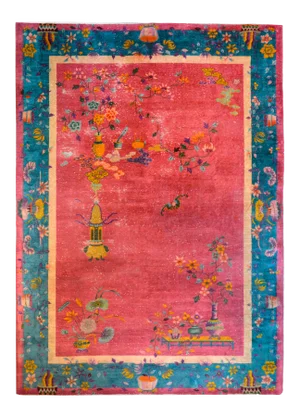 Early 20th Century Chinese Art Deco Rug