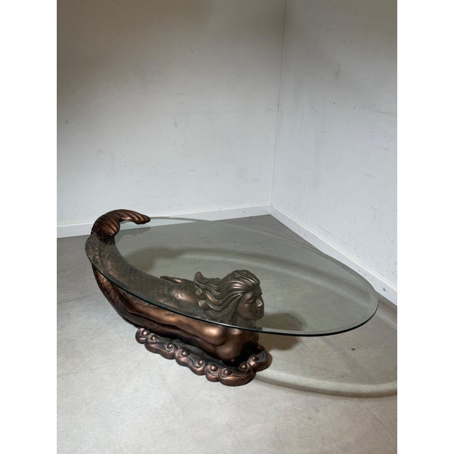 Sculptural Mermaid Coffee Table For Sale - Image 3 of 5