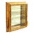 Italian Gold Gilt Curio Wall Cabinet "Horchow" For Sale
