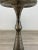 Modern Currey & Co. Modern Silver Finished Round Drink Table For Sale - Image 3 of 4