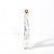 1950s Mid-Century Amorphic Crystal & Brass Two Arm Candelabra Signed Schneider For Sale - Image 5 of 10