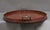 A highly decorative 19th Century inlaid satinwood tray of oval form, having a raised gallery with brass carrying handles...