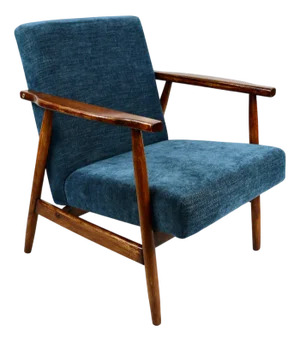 Vintage Blue Armchair, 1970s
