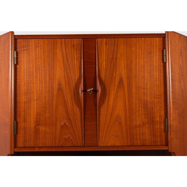 Vintage Danish Teak Cabinet with Drawer, 1960s For Sale - Image 16 of 17