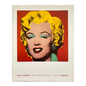 Andy Warhol " Series and Singles " Vintage First Edition Lithograph Print Hardcover Pop Art Exhibition Book