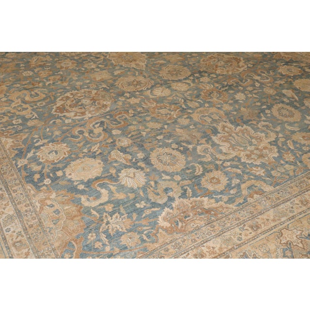 Textile Zabihi Collection Oversize Antique Persian Tabriz Rug - 14'1" x 19'7" For Sale - Image 7 of 10