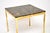 Vintage Swedish Brass and Stone Side Tables, 1970, Set of 2 For Sale - Image 9 of 11