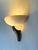 Art Deco Style Hand-Carved Alabaster and Brass Wall Sconces, 1980, Set of 2 For Sale - Image 10 of 15