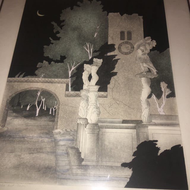 1970s Expressionist 9/78 Screen Print 