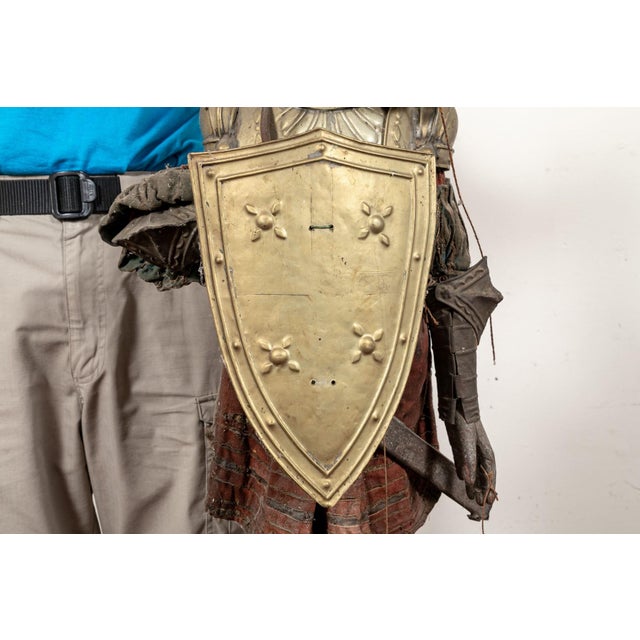 Early 19th Century Italian Knight in Armor Form Marionette For Sale In New York - Image 6 of 15