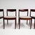 Mid-Century Danish Chairs, 1960s, Set of 4, in Very Good conditions. Designed 1960 to 1969