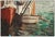 Contemporary Early 20th Century The Boats of Gloucester, Gordon Hope Grant For Sale - Image 3 of 4