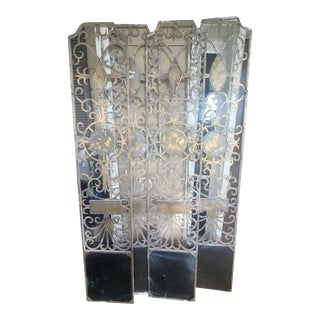 Late 19th Century Victorian French Provincial Cast Iron Garden Gate/Screen Dividers - Set of 4 For Sale