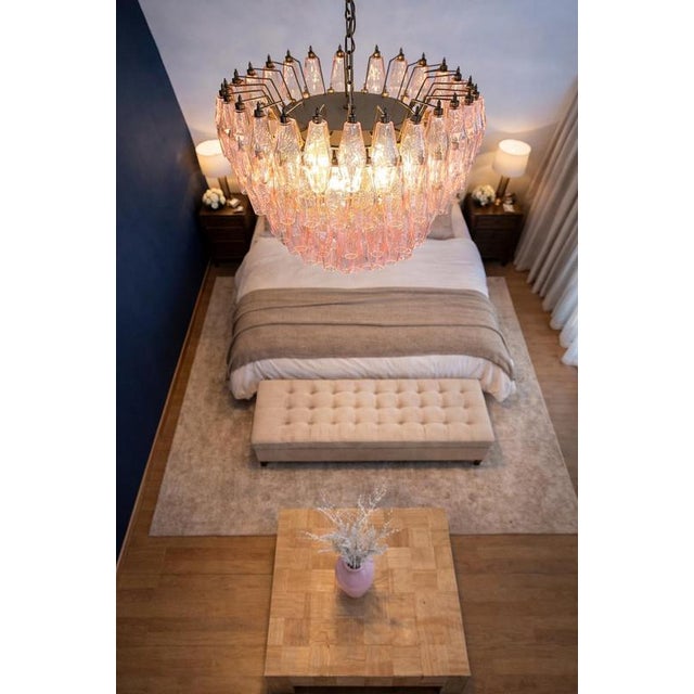 Gold Vintage Murano Chandelier, 1990s For Sale - Image 8 of 18