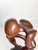 Black Wooden Sculpture of a Crouching Woman, France, 1970s For Sale - Image 8 of 18