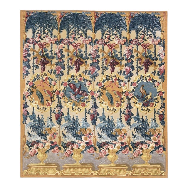 Trianon Silkscreen Tapestry - 150 X 132 Cm (4'11" X 4'4") - Requires Rod Size 3 For Sale