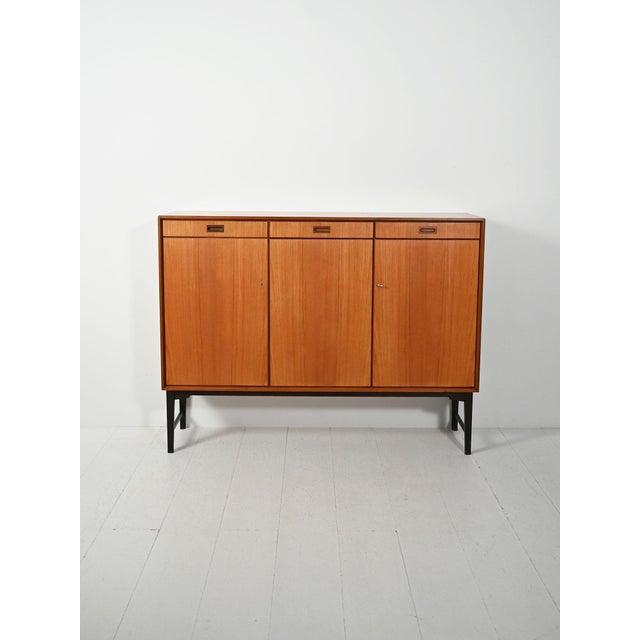 Scandinavian Highboard by Skaraborgs, 1960s For Sale - Image 14 of 14