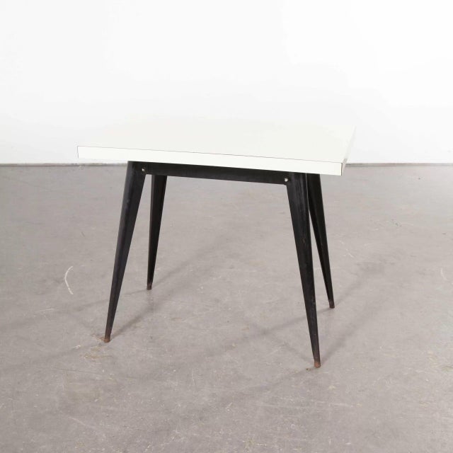 Vintage French T55 Dining Table from Tolix, 1950s For Sale - Image 9 of 9